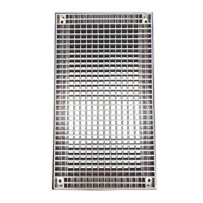 Σχάρα διαδρόμου από ανοξείδωτο χάλυβα